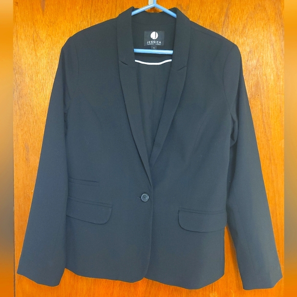 Jessica ladies black blazer size 14 - Picture 1 of 8
